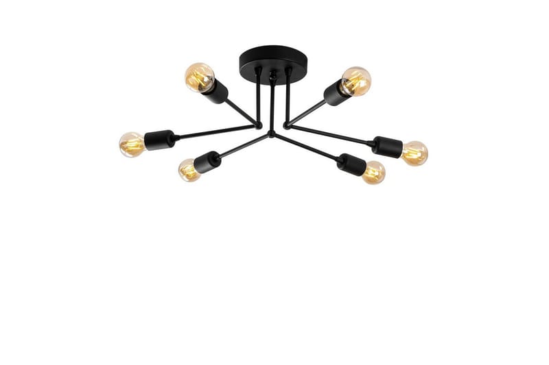 Taklampa Vilsa Svart - Svart - Belysning - Inomhusbelysning & lampor - Taklampor & takbelysning - Plafond