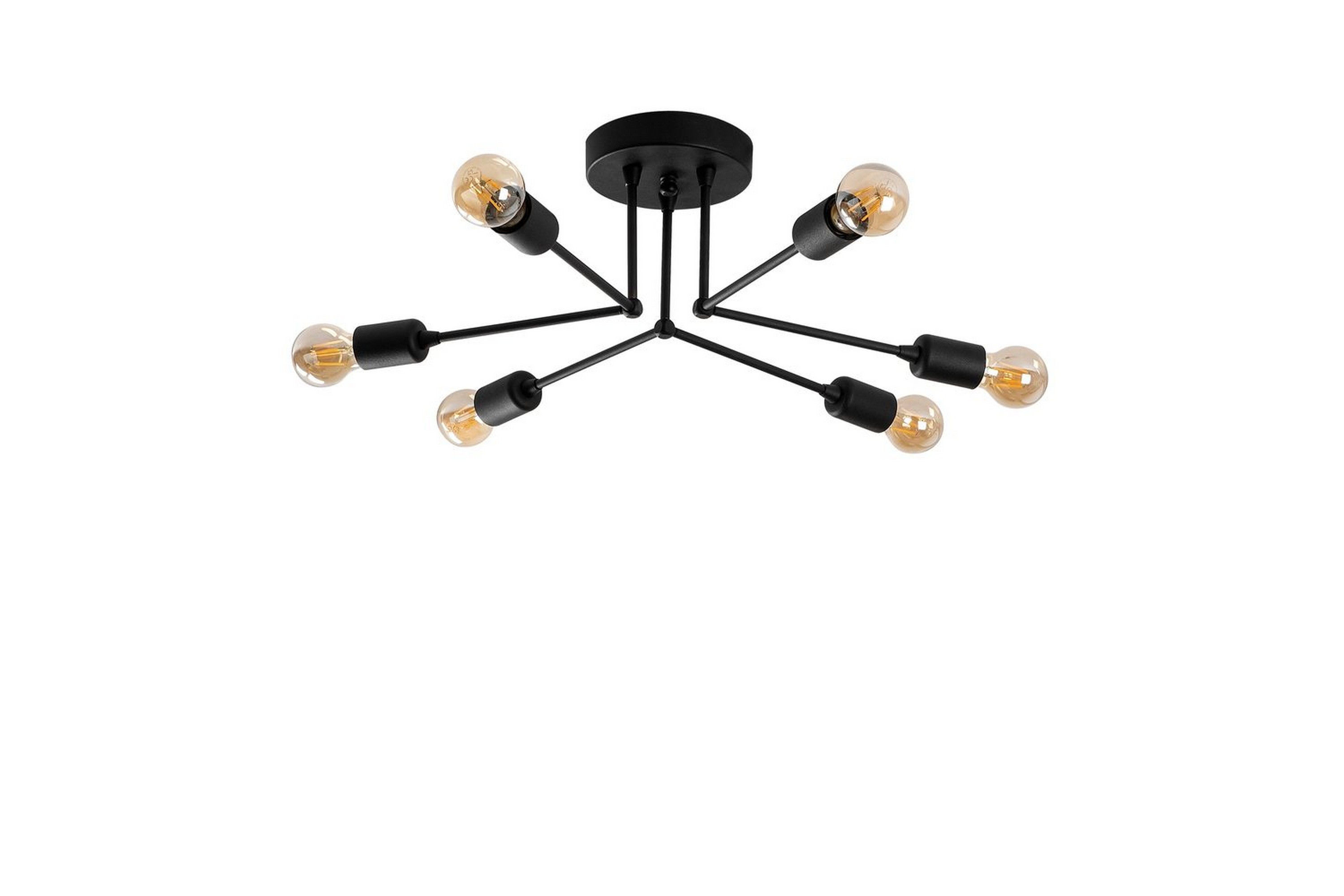 Taklampa Vilsa Svart - Svart