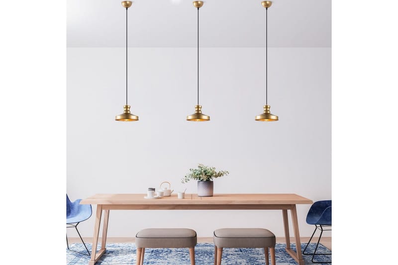 Taklampa Westglen Gold - Guld - Belysning - Inomhusbelysning & lampor - Taklampor & takbelysning - Kökslampa & pendellampa