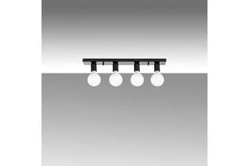 Taklampa Wostra Svart / Vit - Svart / Vit - Belysning - Inomhusbelysning & lampor - Taklampor & takbelysning - Plafond