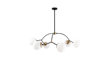 Taklampa Yenda Vit / Svart - Svart/Vit - Belysning - Inomhusbelysning & lampor - Taklampor & takbelysning - Kökslampa & pendellampa