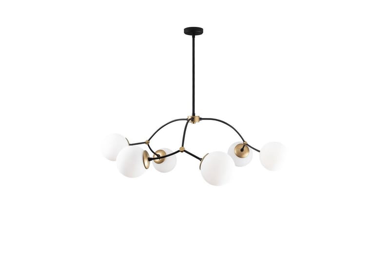 Taklampa Yenda Vit / Svart - Svart/Vit - Belysning - Inomhusbelysning & lampor - Taklampor & takbelysning - Kökslampa & pendellampa