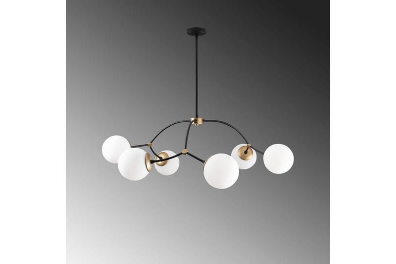 Taklampa Yenda Vit / Svart - Svart/Vit - Belysning - Inomhusbelysning & lampor - Taklampor & takbelysning - Kökslampa & pendellampa