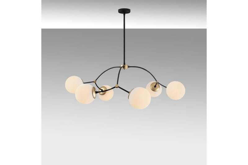 Taklampa Yenda Vit / Svart - Svart/Vit - Belysning - Inomhusbelysning & lampor - Taklampor & takbelysning - Kökslampa & pendellampa