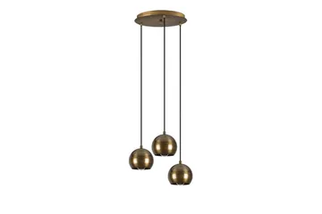 Taklampa Zana Vintage Jaromere Tre - Guld - Belysning - Inomhusbelysning & lampor - Taklampor & takbelysning - Kökslampa & pendellampa