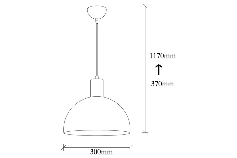 Taklampa Zephyra Svart / Rany - Svart - Belysning - Inomhusbelysning & lampor - Taklampor & takbelysning - Kökslampa & pendellampa