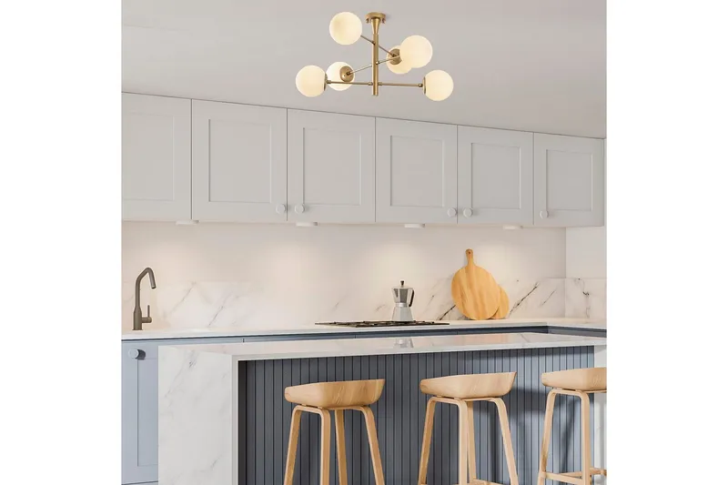 Taklampa Zurelle Rany - Guld - Belysning - Inomhusbelysning & lampor - Taklampor & takbelysning - Plafond