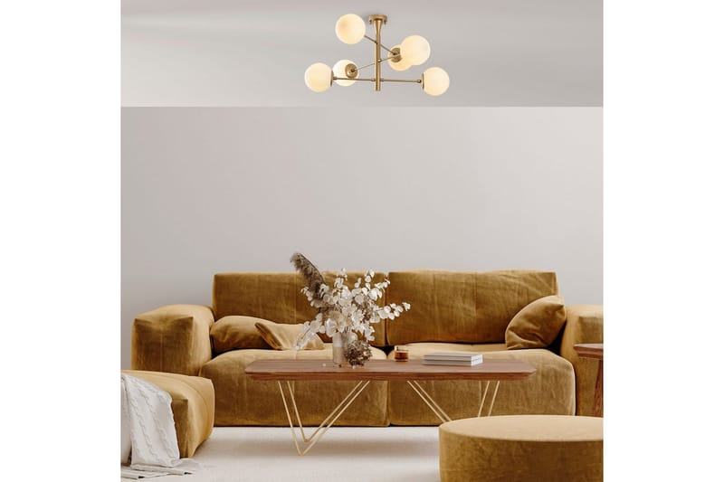 Taklampa Zurelle Rany - Guld - Belysning - Inomhusbelysning & lampor - Taklampor & takbelysning - Plafond