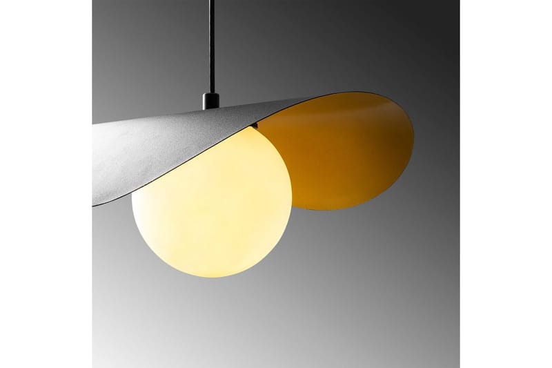 Taklampa Pelyn Svart / Vit - Svart / Vit - Belysning - Inomhusbelysning & lampor - Taklampor & takbelysning - Kökslampa & pendellampa