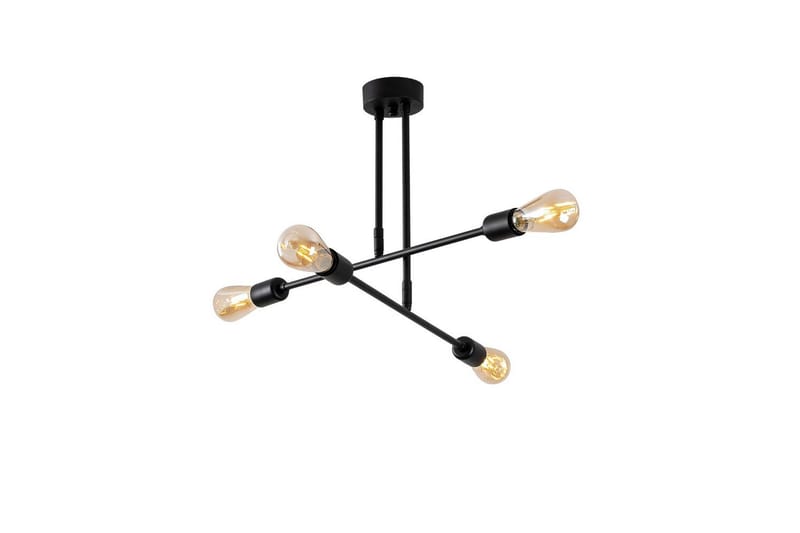 Taklampa Pareek Svart - Svart - Belysning - Inomhusbelysning & lampor - Taklampor & takbelysning - Plafond