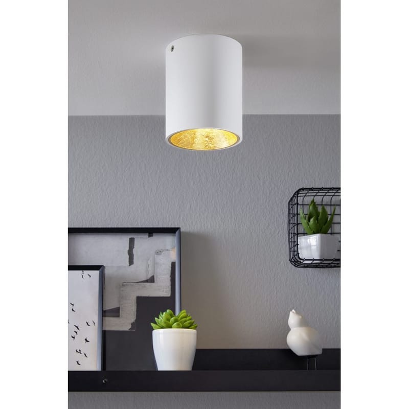 Taklampa Polasso - Vit/Guld - Belysning - Inomhusbelysning & lampor - Taklampor & takbelysning - Plafond