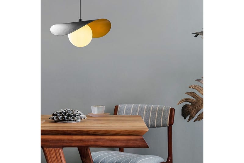 Taklampa Pelyn Svart / Vit - Svart / Vit - Belysning - Inomhusbelysning & lampor - Taklampor & takbelysning - Kökslampa & pendellampa