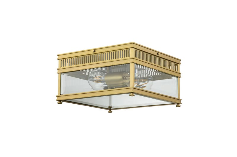 Takmonterad Elstead Lighting Holborn Borstad mässing - Borstad mässing - Belysning - Inomhusbelysning & lampor - Taklampor & takbelysning - Plafond