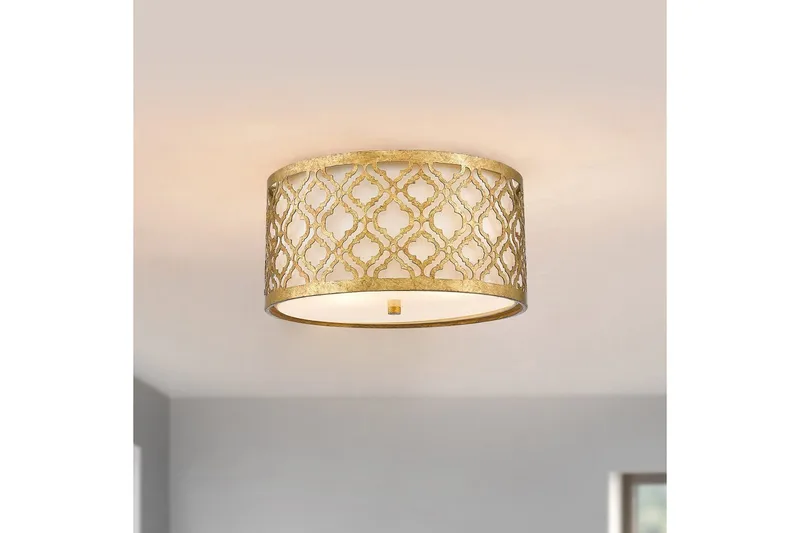 Takmonterad Gilded Nola Arabella - Belysning - Inomhusbelysning & lampor - Taklampor & takbelysning - Plafond