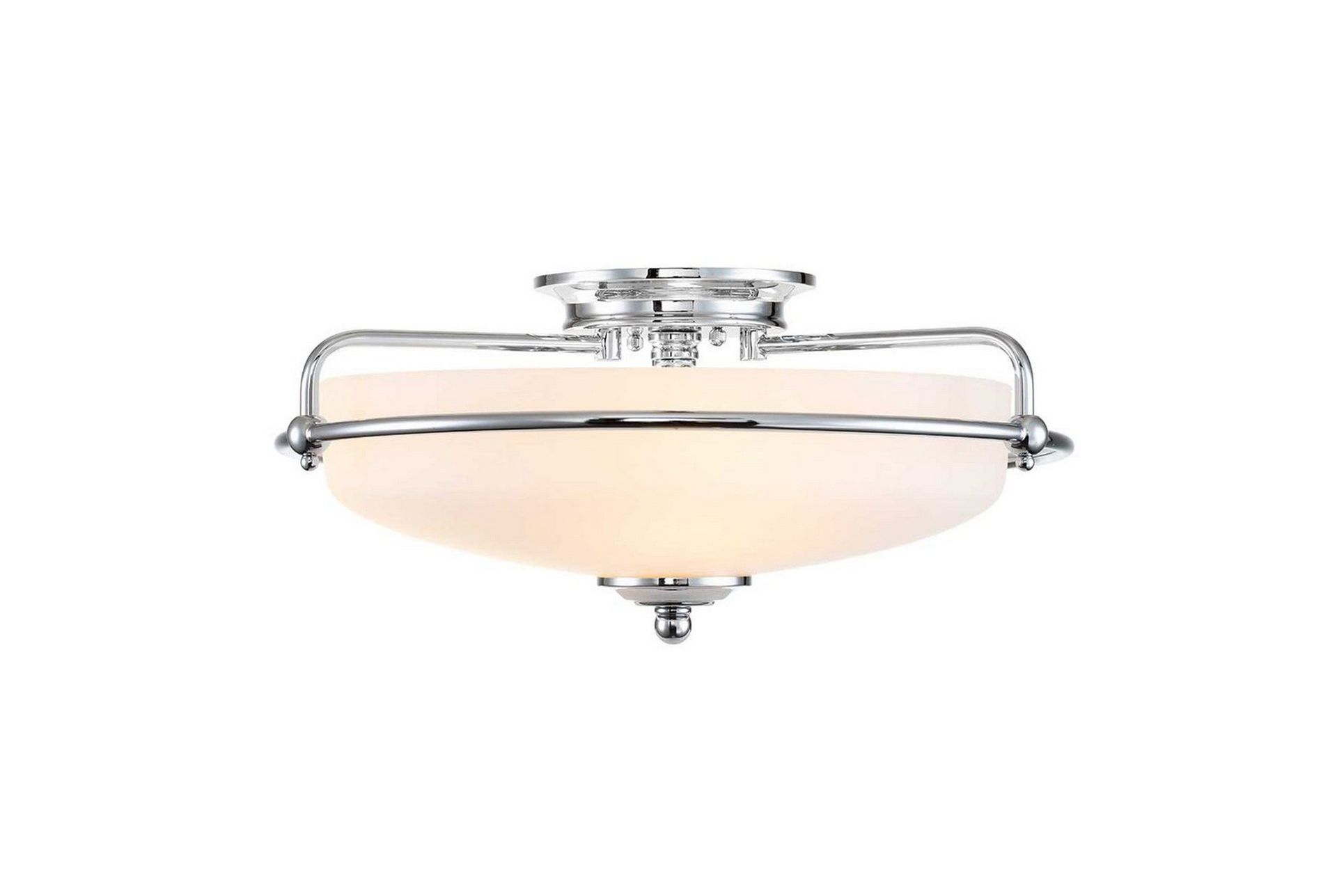 Takmonterad Quoizel Griffin Polerad Krom - Polerad Krom