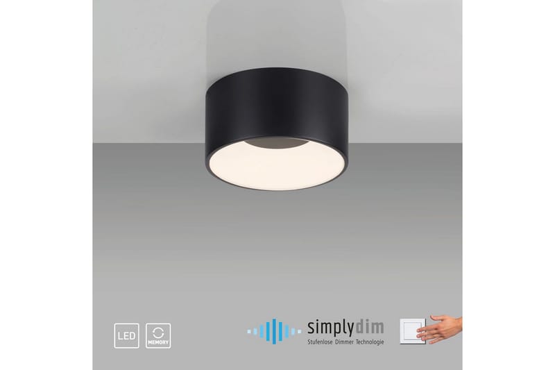 Tanika Just Light Taklampa - Black - Belysning - Inomhusbelysning & lampor - Taklampor & takbelysning - Plafond