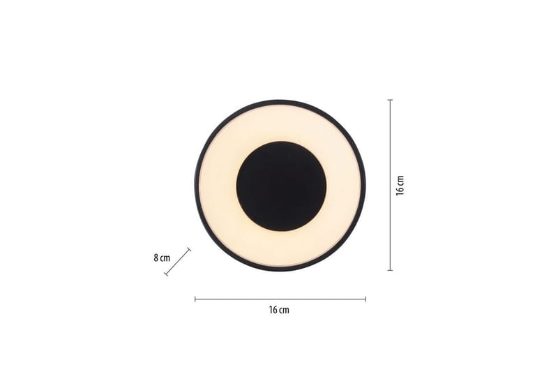 Tanika Just Light Taklampa - Black - Belysning - Inomhusbelysning & lampor - Taklampor & takbelysning - Plafond