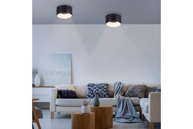 Tanika Just Light Taklampa - Black - Belysning - Inomhusbelysning & lampor - Taklampor & takbelysning - Plafond