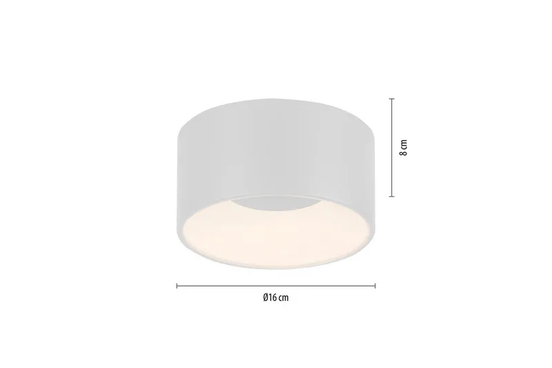 Tanika Just Light Taklampa - White - Belysning - Inomhusbelysning & lampor - Taklampor & takbelysning - Plafond