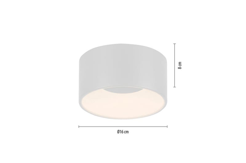 Tanika Just Light Taklampa - White - Belysning - Inomhusbelysning & lampor - Taklampor & takbelysning - Plafond