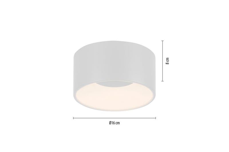 Tanika Just Light Taklampa - White - Belysning - Inomhusbelysning & lampor - Taklampor & takbelysning - Plafond