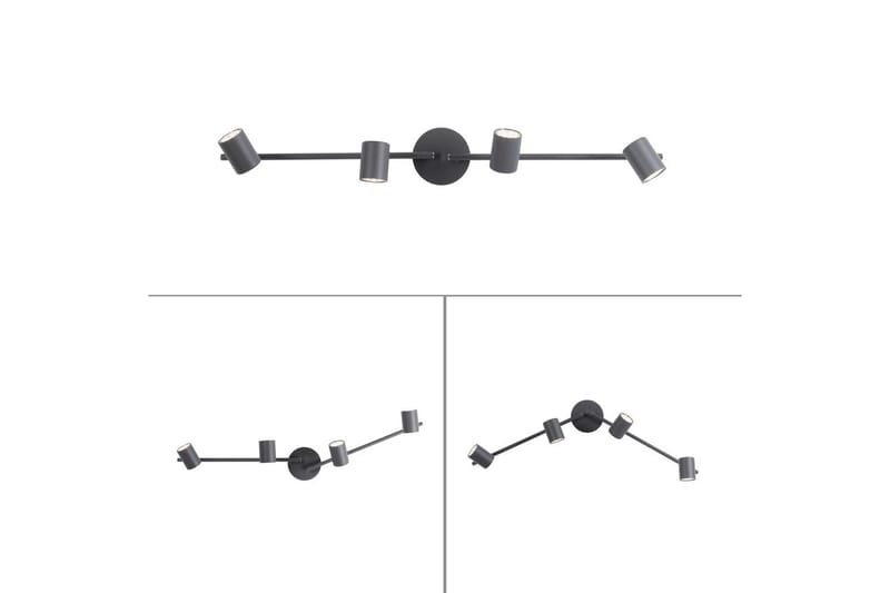 Tarik Just Light Taklampa - Anthracite Grey - Belysning - Inomhusbelysning & lampor - Taklampor & takbelysning - Plafond