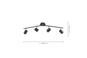 Tarik Just Light Taklampa - Anthracite Grey - Belysning - Inomhusbelysning & lampor - Taklampor & takbelysning - Plafond