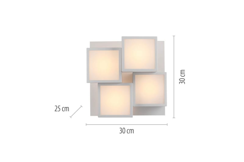 Tetris Just Light Taklampa - White - Belysning - Inomhusbelysning & lampor - Taklampor & takbelysning - Plafond