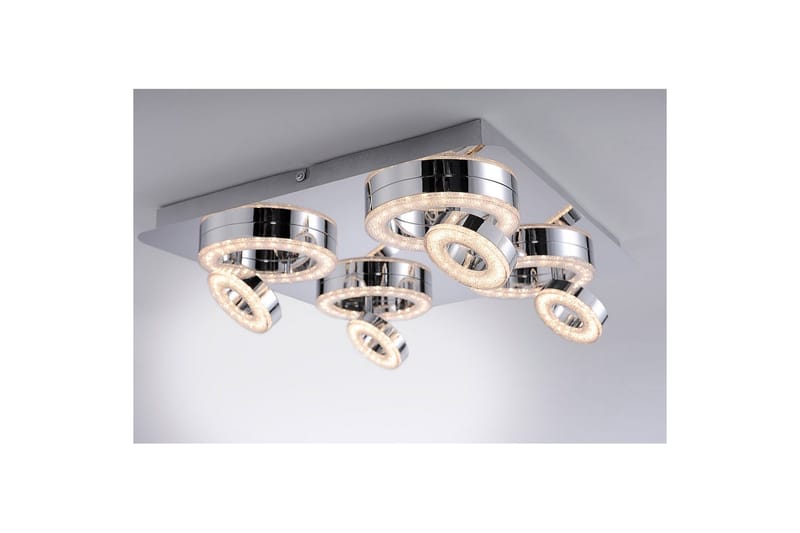 Tim Just Light Taklampa - Chrome - Belysning - Inomhusbelysning & lampor - Taklampor & takbelysning - Plafond