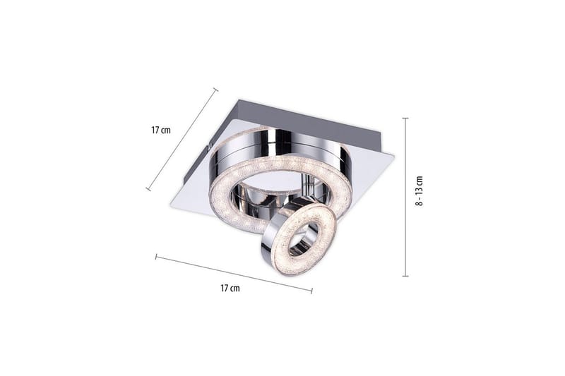 Tim Just Light Taklampa - Chrome - Belysning - Inomhusbelysning & lampor - Taklampor & takbelysning - Plafond