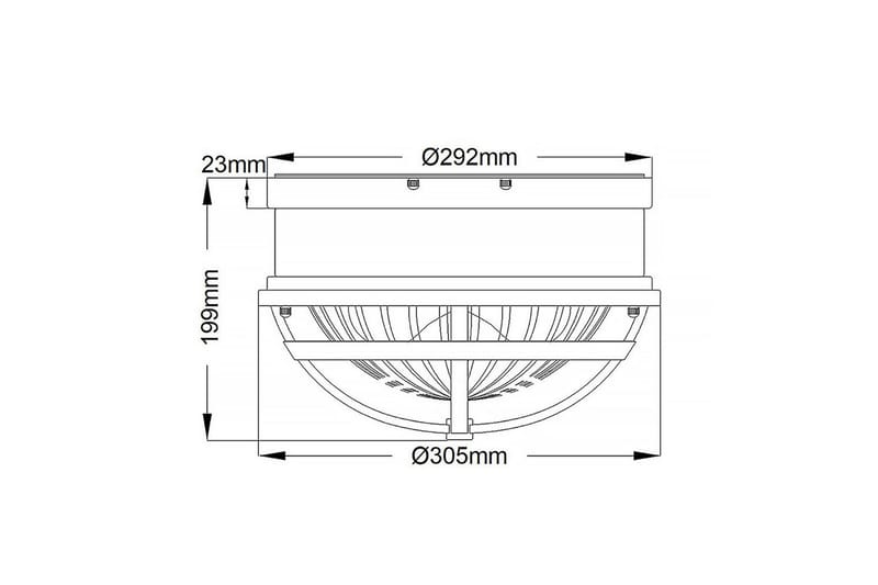 Tollis Kichler Taklampa - Silver||White - Belysning - Inomhusbelysning & lampor - Taklampor & takbelysning - Plafond