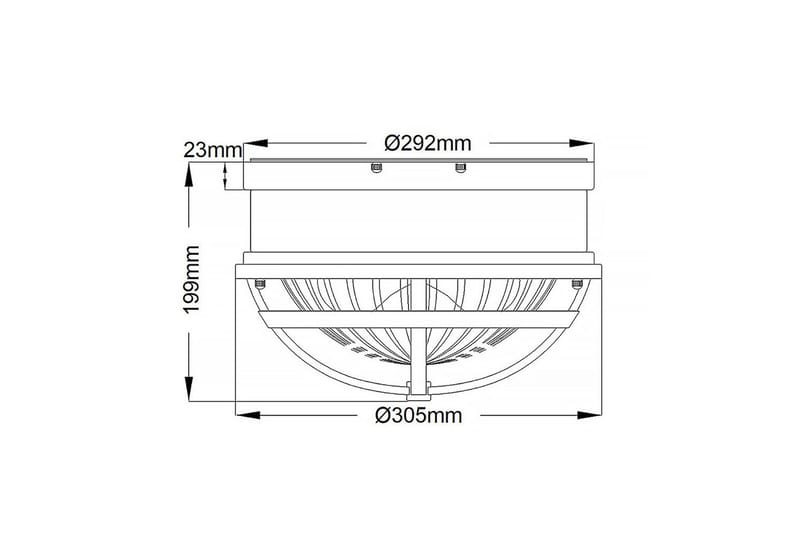 Tollis Kichler Taklampa - Silver||White - Belysning - Inomhusbelysning & lampor - Taklampor & takbelysning - Plafond