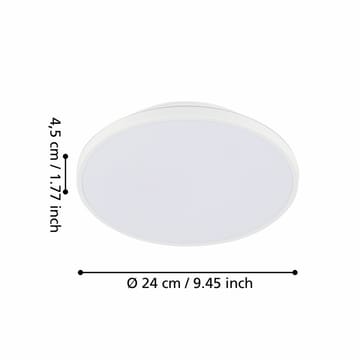 Utanpåliggande lampa Crespillo Structure - 240 mm - Belysning - Inomhusbelysning & lampor - Taklampor & takbelysning - Plafond