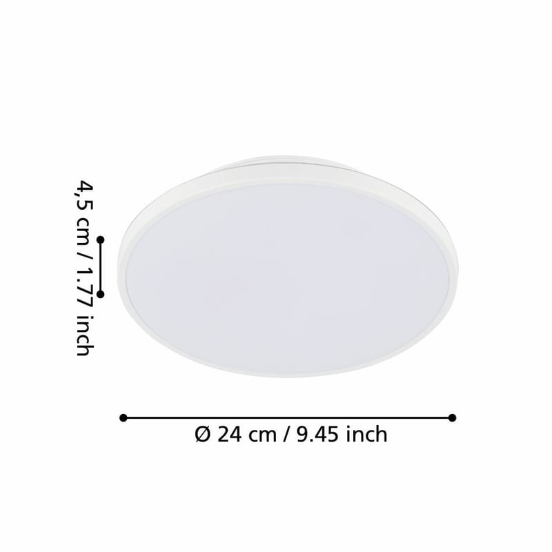Utanpåliggande lampa Crespillo Structure - 240 mm - Belysning - Inomhusbelysning & lampor - Taklampor & takbelysning - Plafond
