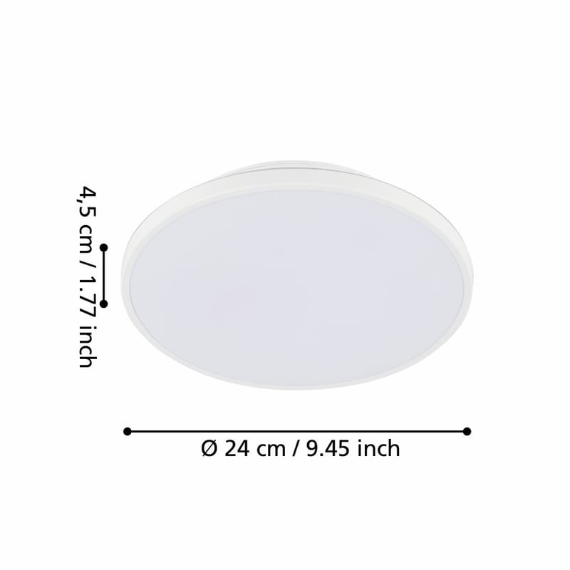 Utanpåliggande lampa Crespillo Structure - 240 mm - Belysning - Inomhusbelysning & lampor - Taklampor & takbelysning - Plafond