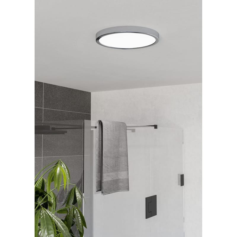 Utanpåliggande lampa Fueva Rund - Krom - Belysning - Inomhusbelysning & lampor - Taklampor & takbelysning - Plafond
