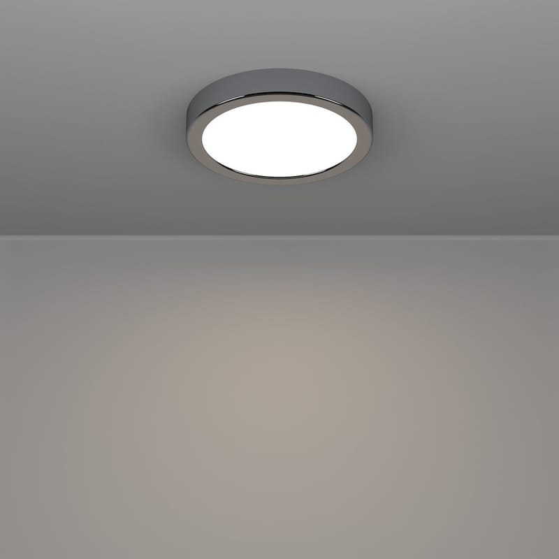 Utanpåliggande lampa Fueva Rund - Krom - Belysning - Inomhusbelysning & lampor - Taklampor & takbelysning - Plafond
