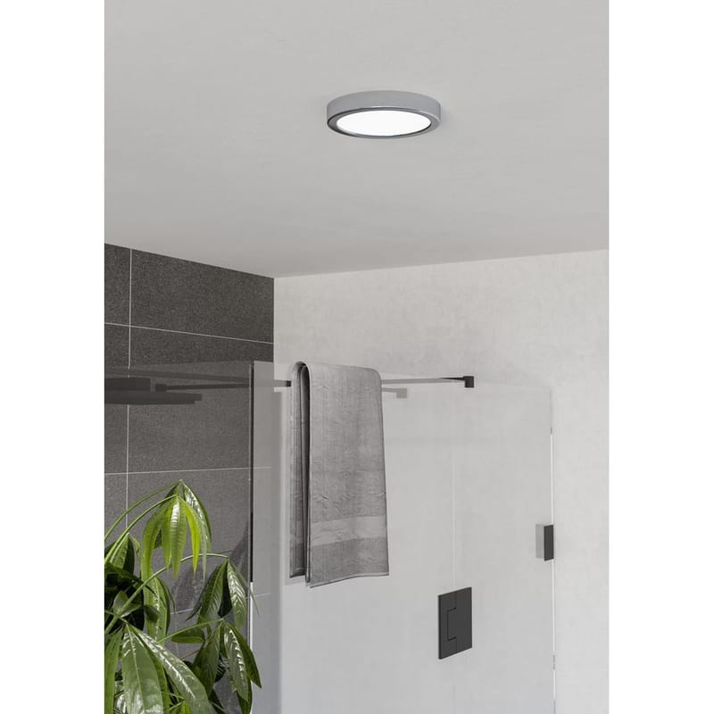 Utanpåliggande lampa Fueva Rund - Krom - Belysning - Inomhusbelysning & lampor - Taklampor & takbelysning - Plafond
