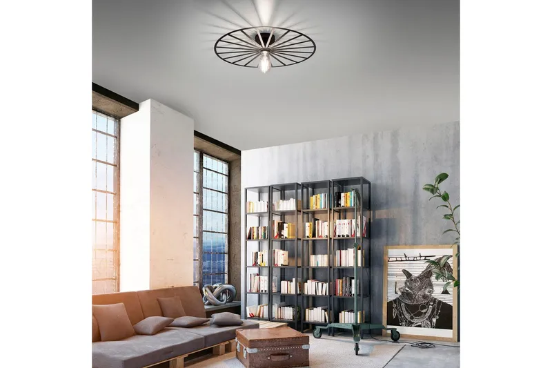 Vägg- och taklampa Spike - 50x9x50 cm - Belysning - Inomhusbelysning & lampor - Taklampor & takbelysning - Plafond