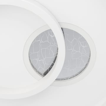Vägg-/Taklampa Tiriolo - Vit/Silver - Belysning - Inomhusbelysning & lampor - Taklampor & takbelysning - Plafond