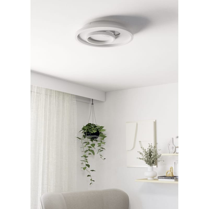 Vägg-/Taklampa Tiriolo - Vit/Silver - Belysning - Inomhusbelysning & lampor - Taklampor & takbelysning - Plafond