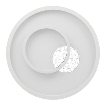 Vägg-/Taklampa Tiriolo - Vit/Silver - Belysning - Inomhusbelysning & lampor - Taklampor & takbelysning - Plafond