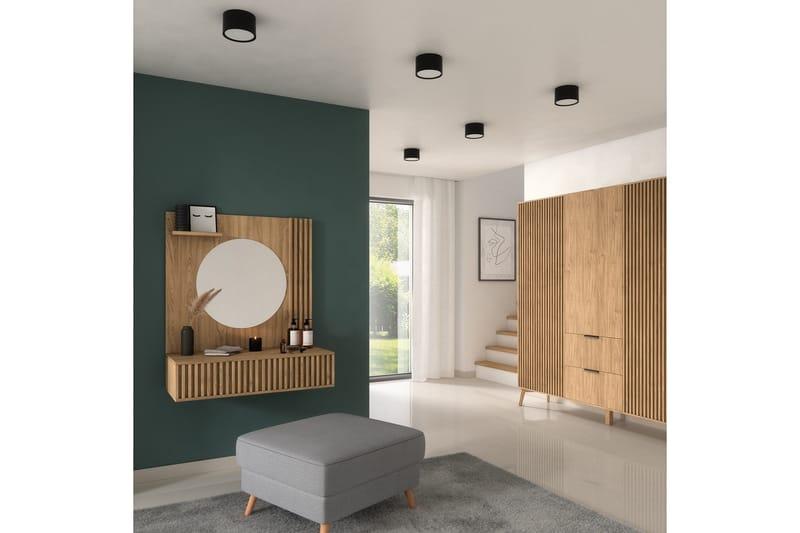 Vallum Plafond Rund - Svart - Belysning - Inomhusbelysning & lampor - Taklampor & takbelysning - Plafond