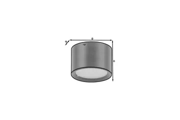 Vallum Plafond Rund - Svart - Belysning - Inomhusbelysning & lampor - Taklampor & takbelysning - Plafond