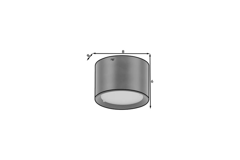 Vallum Plafond Rund - Svart - Belysning - Inomhusbelysning & lampor - Taklampor & takbelysning - Plafond