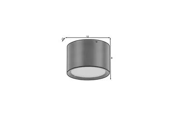 Vallum Plafond - Svart - Belysning - Inomhusbelysning & lampor - Taklampor & takbelysning - Plafond