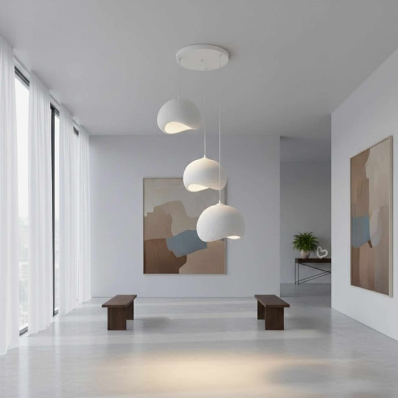 Vyrel Pendellampa - Vit - Belysning - Inomhusbelysning & lampor - Taklampor & takbelysning - Kristallkrona & takkrona