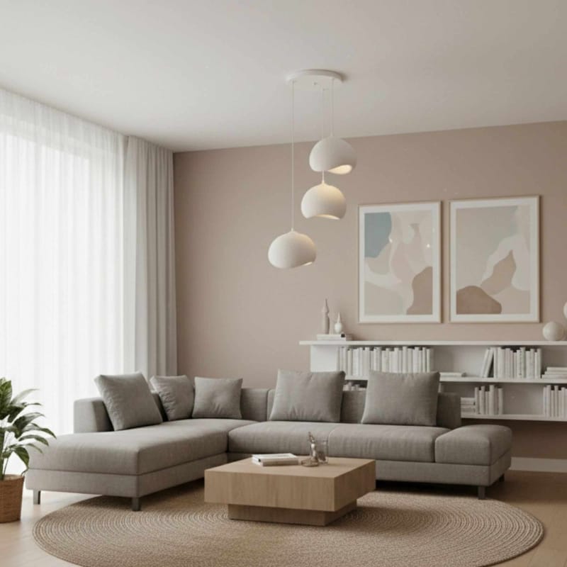 Vyrel Pendellampa - Vit - Belysning - Inomhusbelysning & lampor - Taklampor & takbelysning - Kristallkrona & takkrona