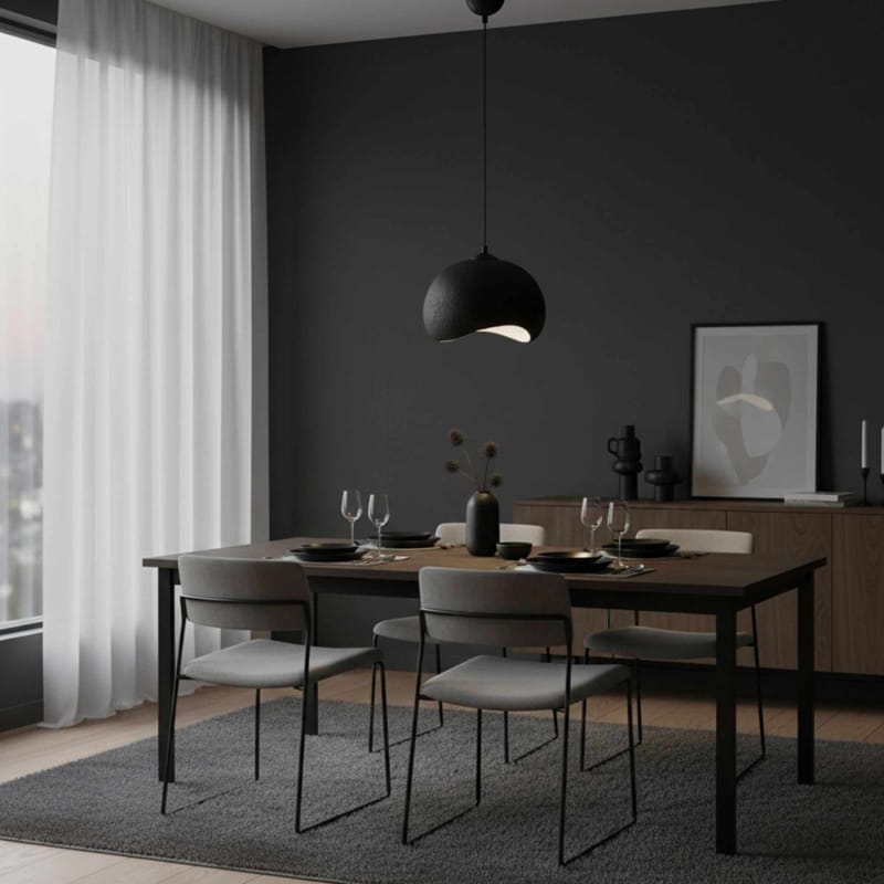 Vyrel Pendellampa - Svart - Belysning - Inomhusbelysning & lampor - Taklampor & takbelysning - Kristallkrona & takkrona