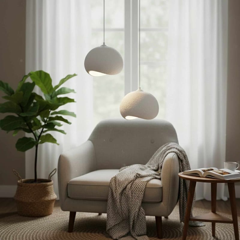 Vyrel Pendellampa - Liljevit - Belysning - Inomhusbelysning & lampor - Taklampor & takbelysning - Kristallkrona & takkrona